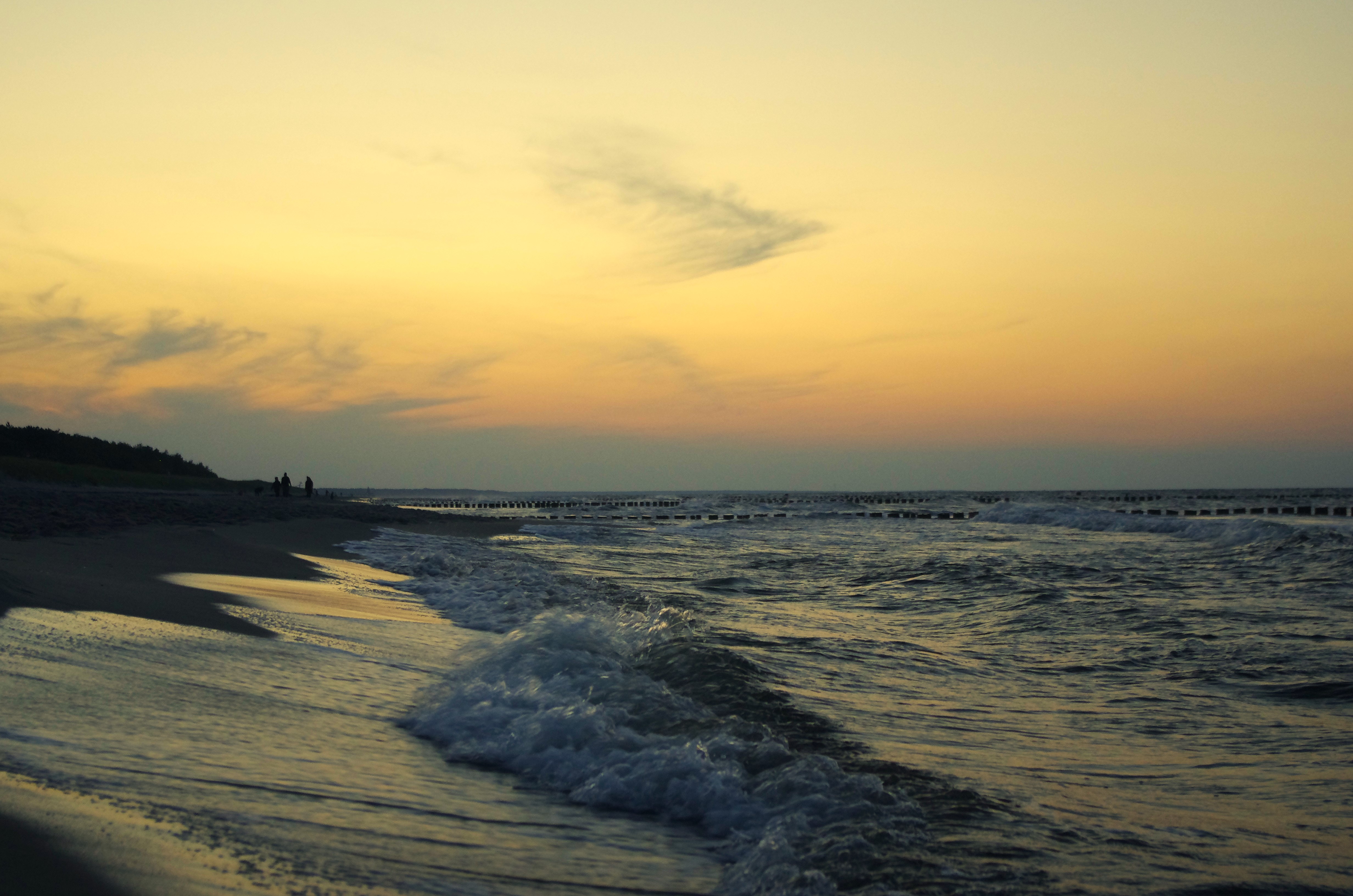 Sonnenuntergang am Strand